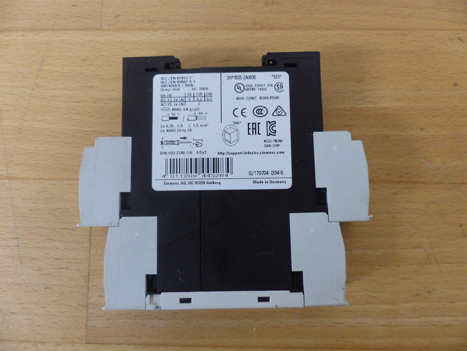 SIEMENS SIRIUS 3RP1505-2AW30