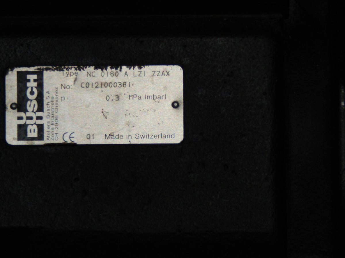  Busch NC 0160 A LZ1 ZZAX // NC 0160 A LZI ZZAX  Schrauben-Vakuumpumpe 