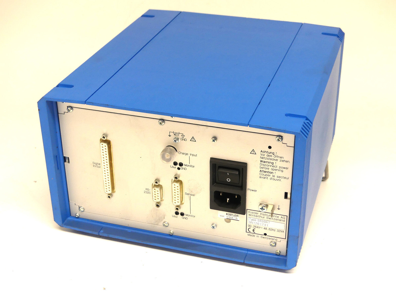 Kistler  5859A1 Control Monitor CoMo II-S