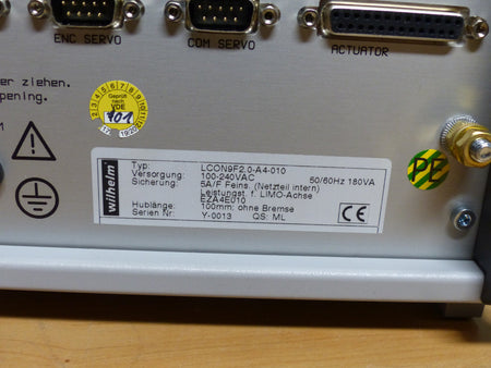 wilhelm LCON9F2.0-A4-010 s.Bilder