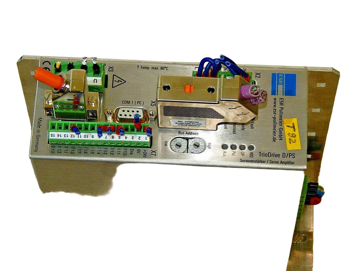 ESR Pollmeier AC Servoregler BN 6756.4275, TrioDrive D/PS B1-R1-A2-F5-K1 320V 