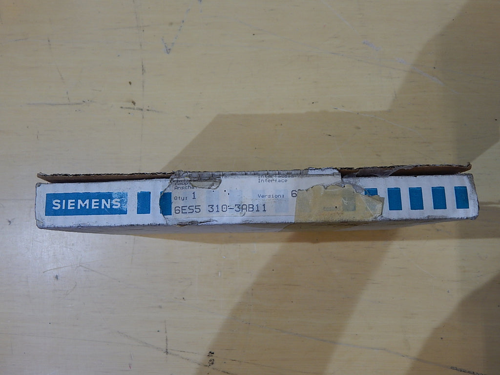 SIEMENS SIMATIC S5 6ES5310-3AB11  E-Stand: 6   unused