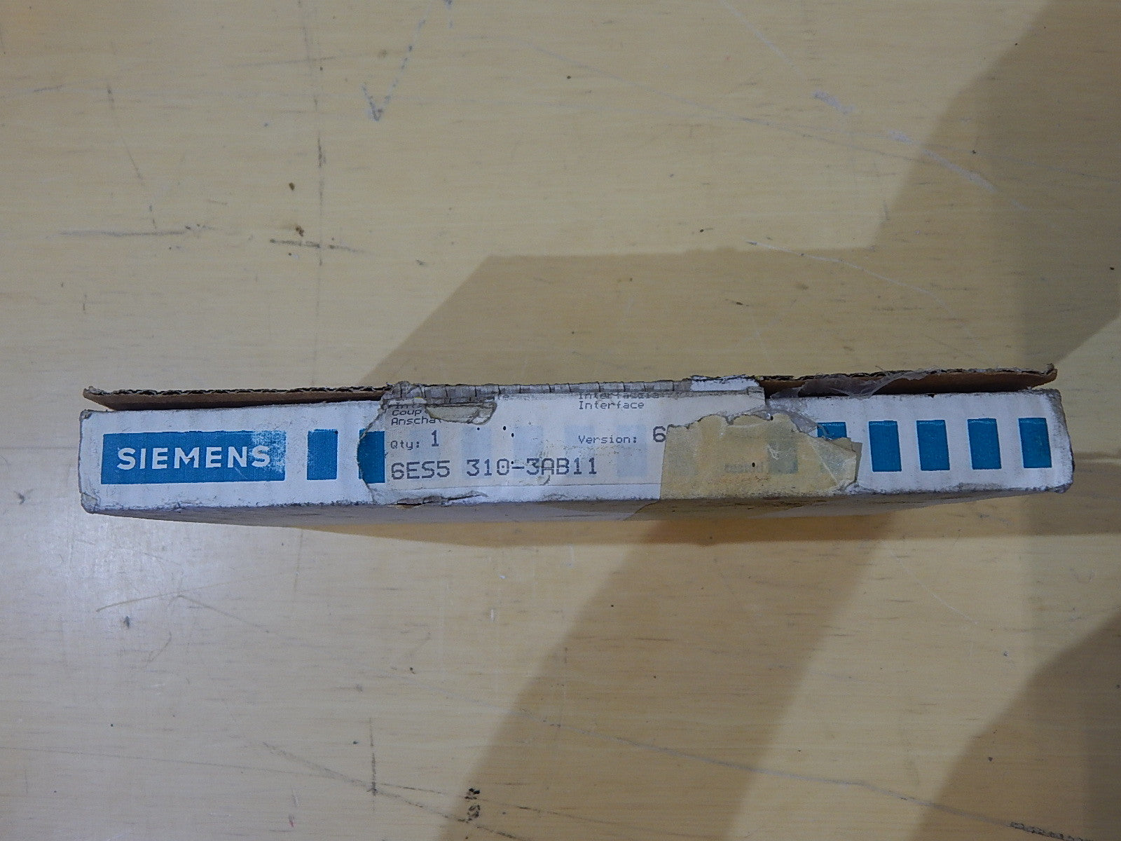 SIEMENS SIMATIC S5 6ES5310-3AB11  E-Stand: 6   unused