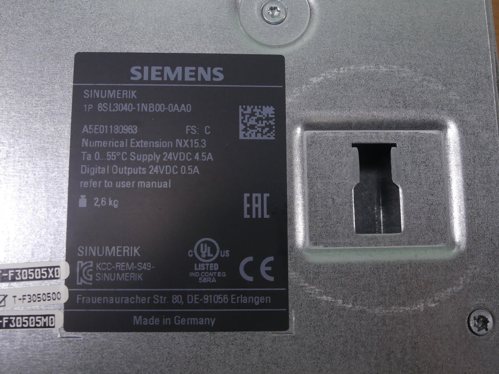 SIEMENS 6SL3040-1NB00-0AA0
