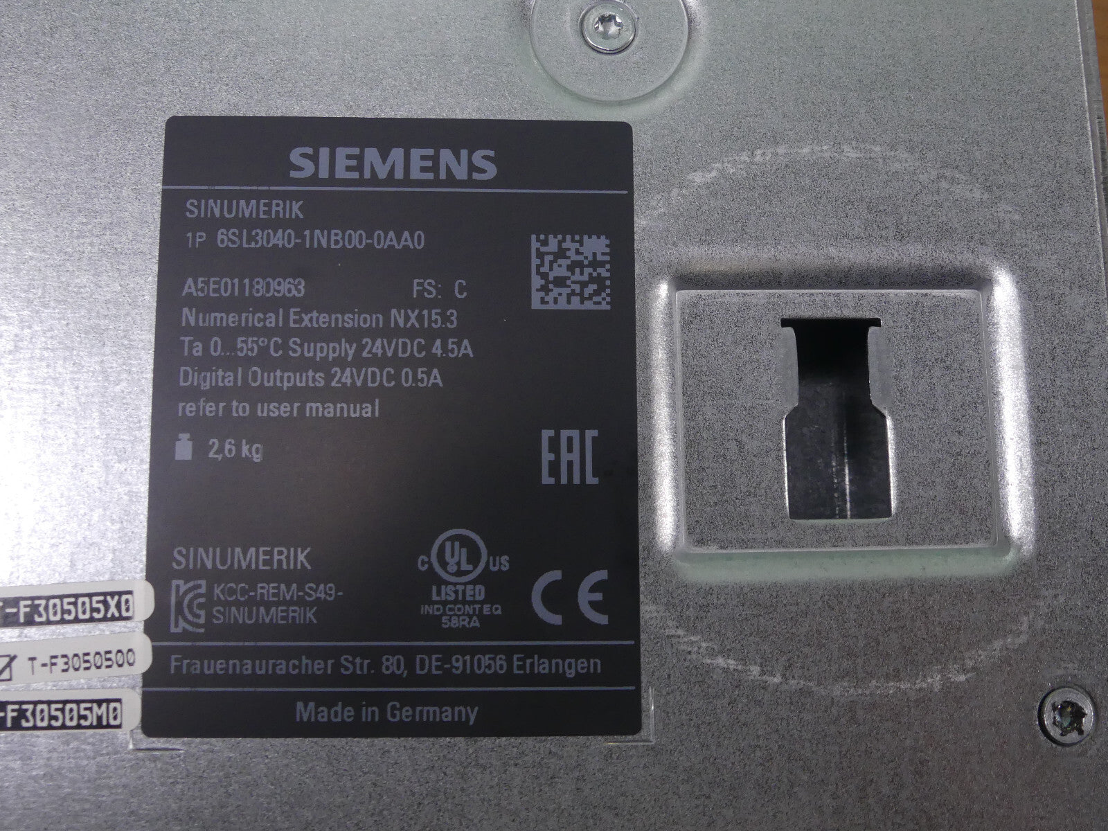 SIEMENS 6SL3040-1NB00-0AA0