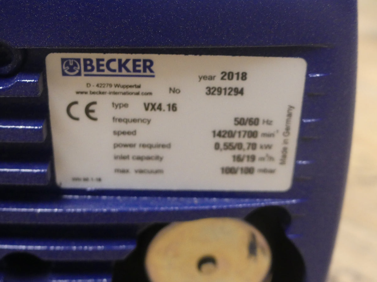 Becker VX 4.16 Vakuumpumpe