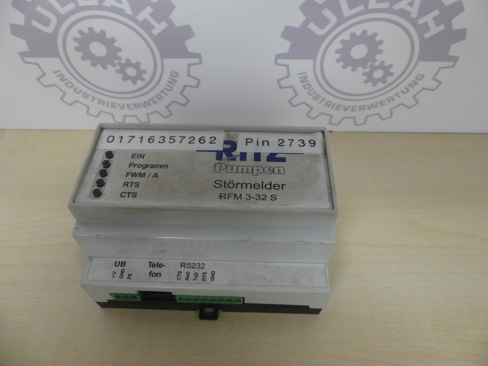 ritz pumpen störmelder rfm3-32s