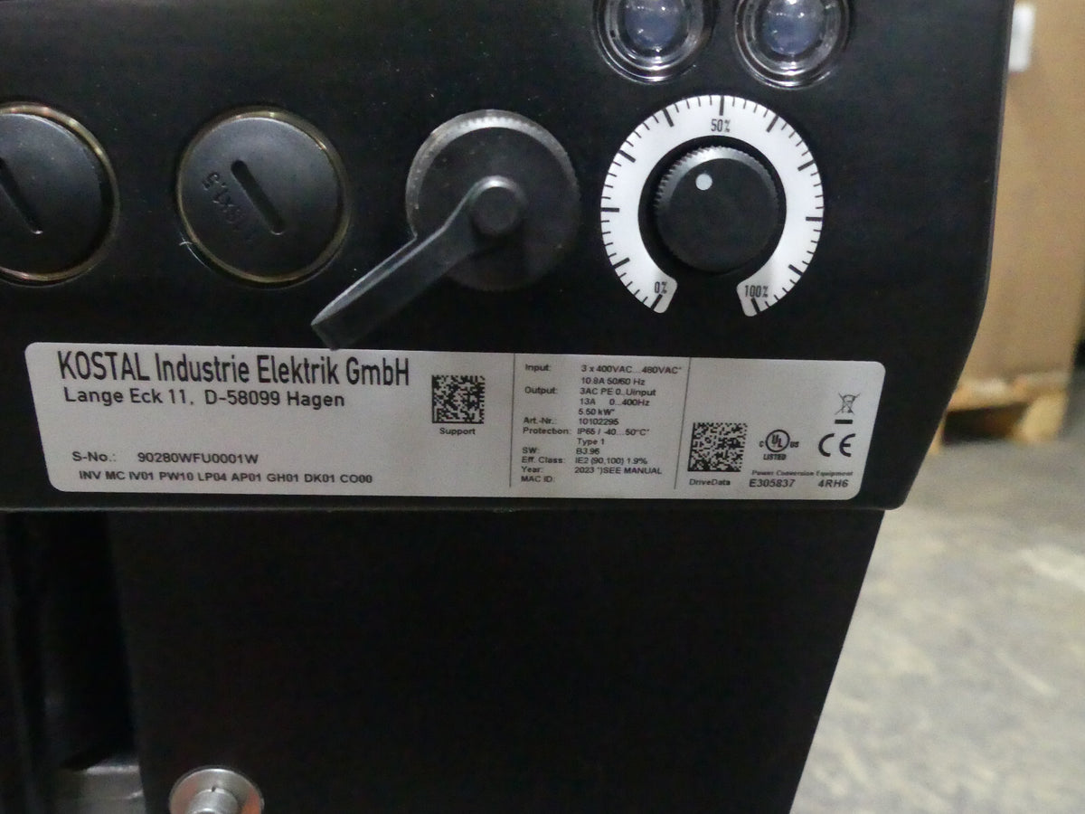 elektror A-HP250/40-140/5,5 FUK Eco Design 2009/125/EG mit INVEOR  unbenutzte