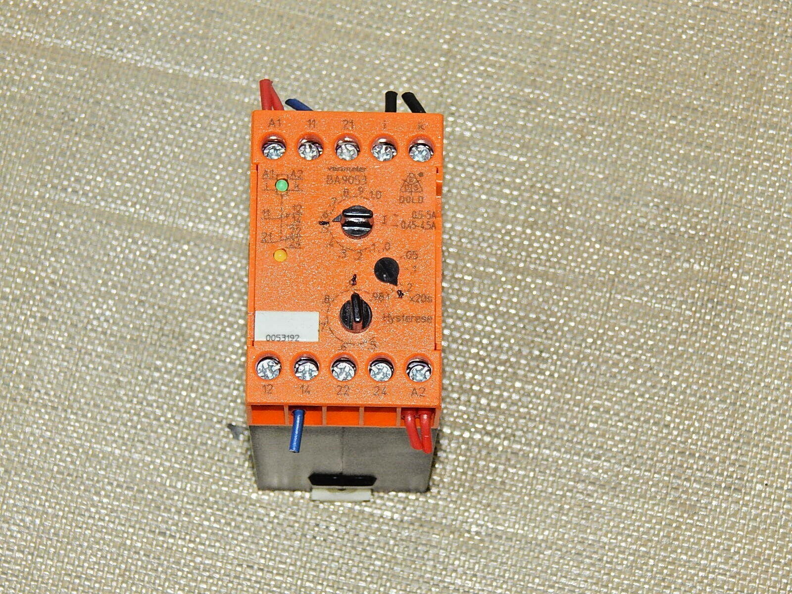 E.DOLD & Söhne  Stromraelais  Typ BA 9053/012 Used