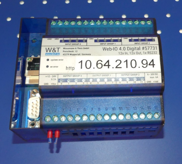 W&T Web-IO 4.0 Digital, 12x Input, 12x Output