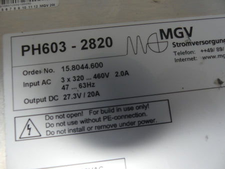 MGV PH603-2820