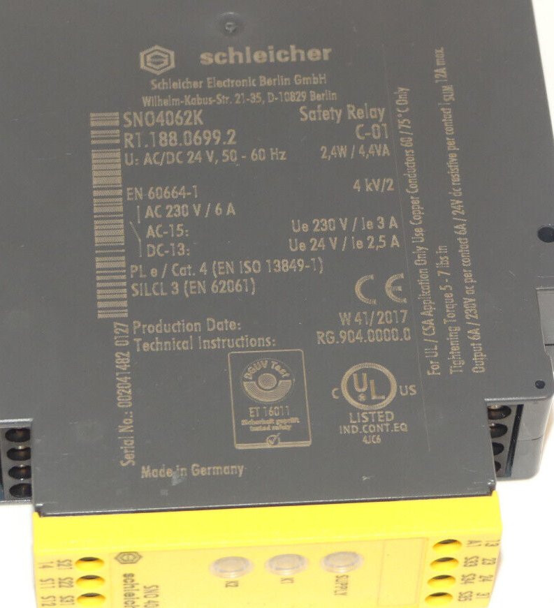 Schleicher SNO 4062K    SNO4062K  Used
