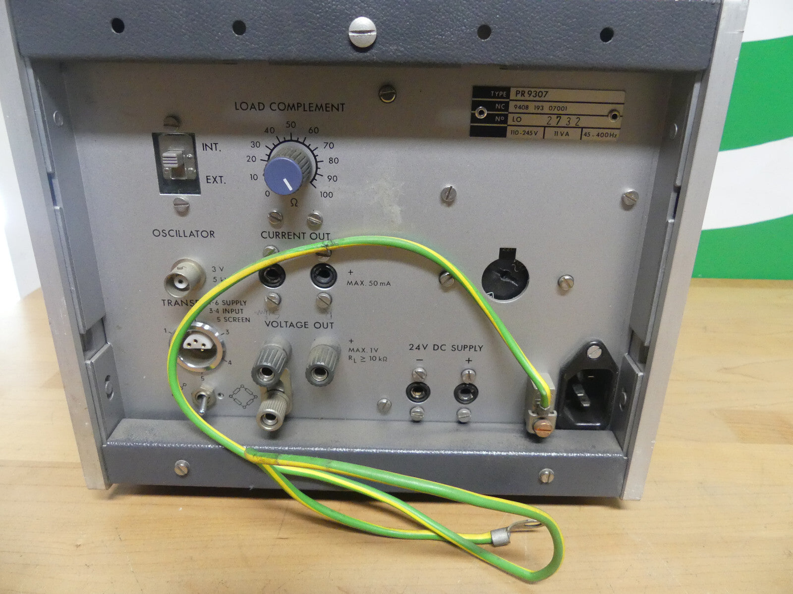 Philips PR 9307 carrier frequency bridge