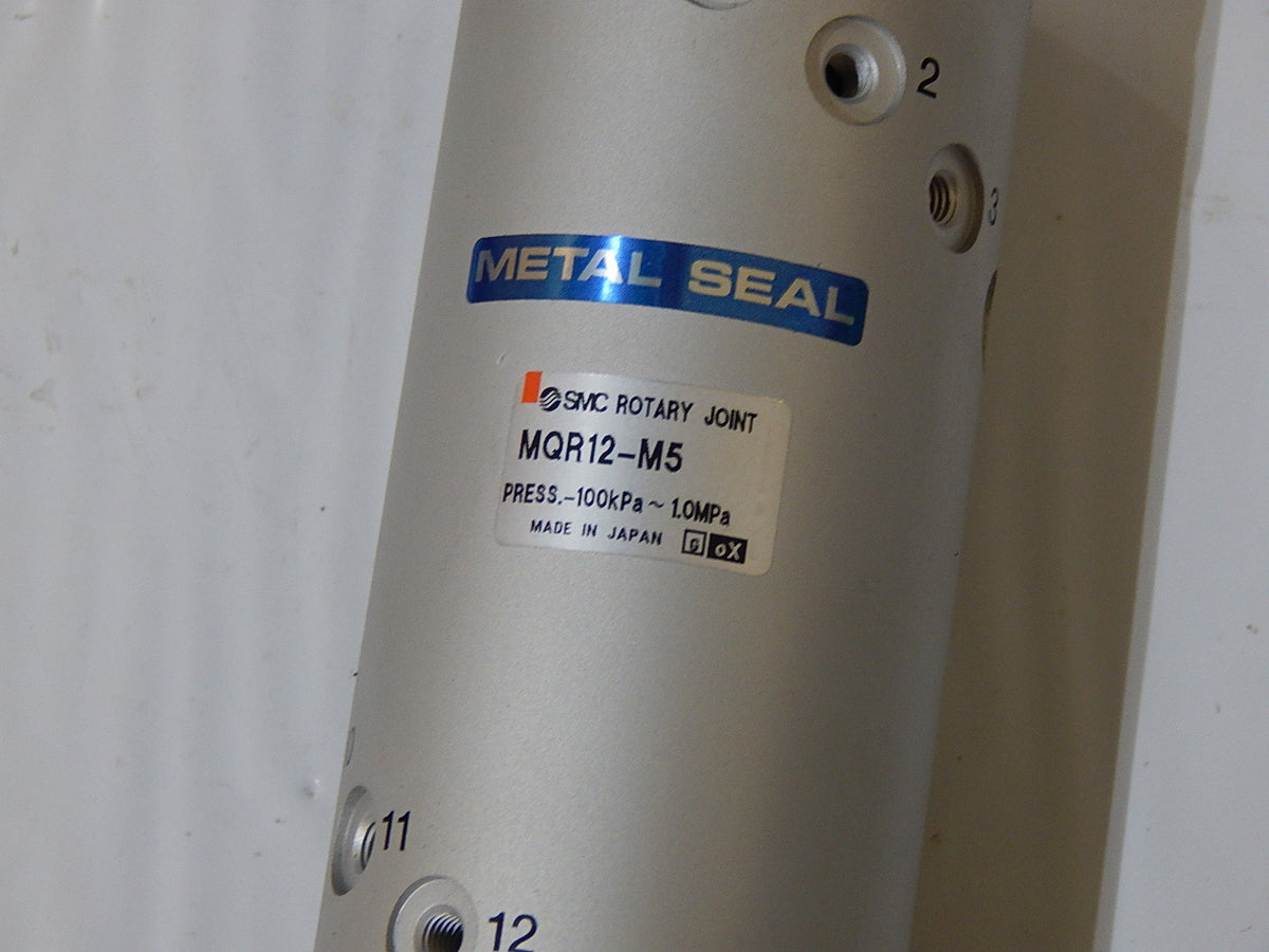 SMC Endlos-Dreheinheit metal seal rotary joint MQR12-M5 Pressure -100kPa ~1.0MPa