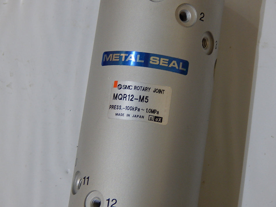 SMC Endlos-Dreheinheit metal seal rotary joint MQR12-M5 Pressure -100kPa ~1.0MPa