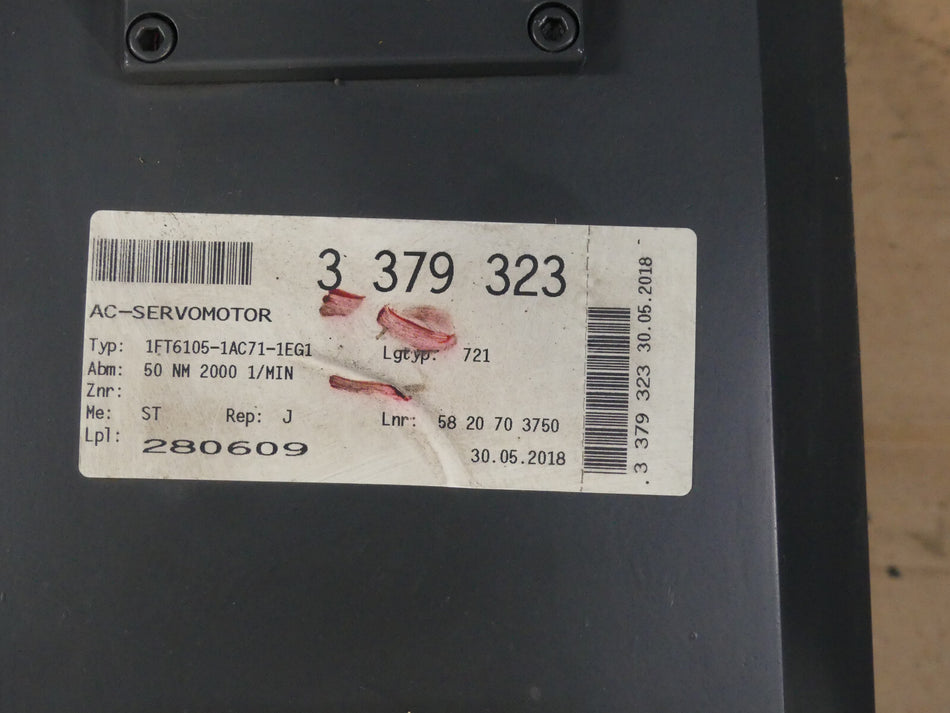 SiEMENS   1FT6105-1AC71-1EG1 (leicht beschädigt)