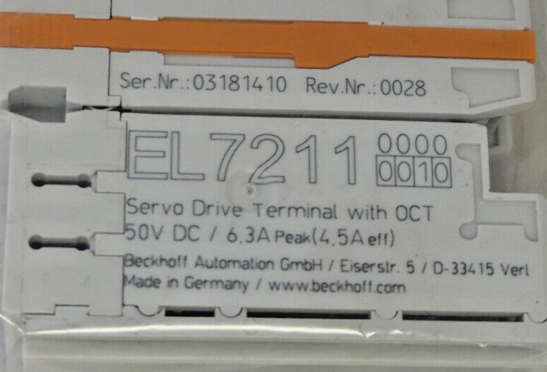 BECKHOFF EL7211 0010