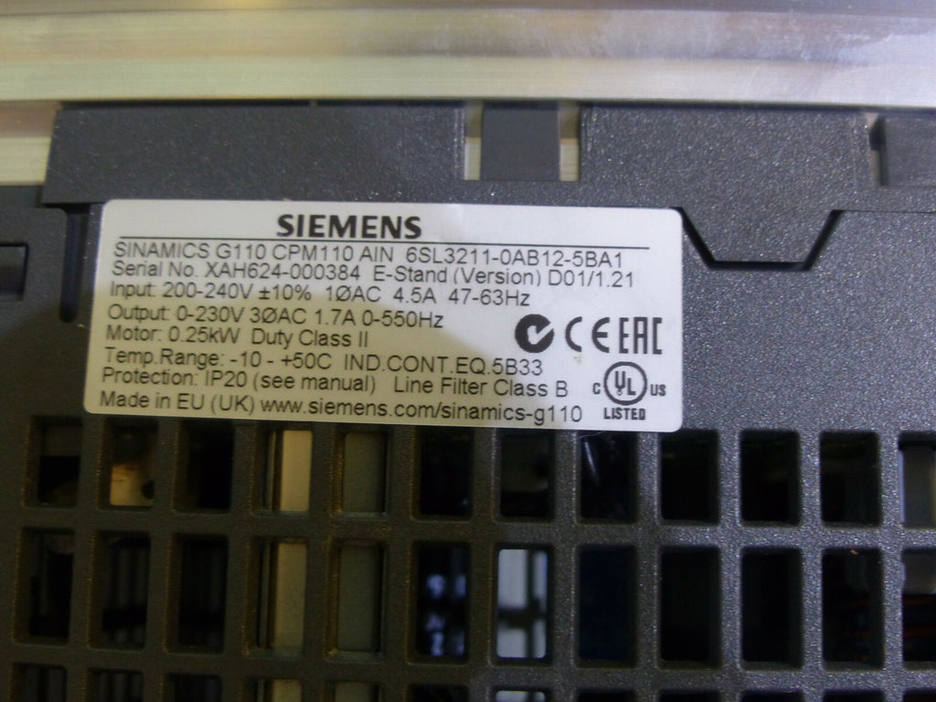 Siemens 6SL3211-0AB12-5BA1