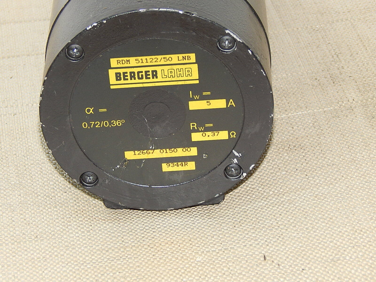 Berger Lahr  RDM 51122/50 LNB Schrittmotor  used