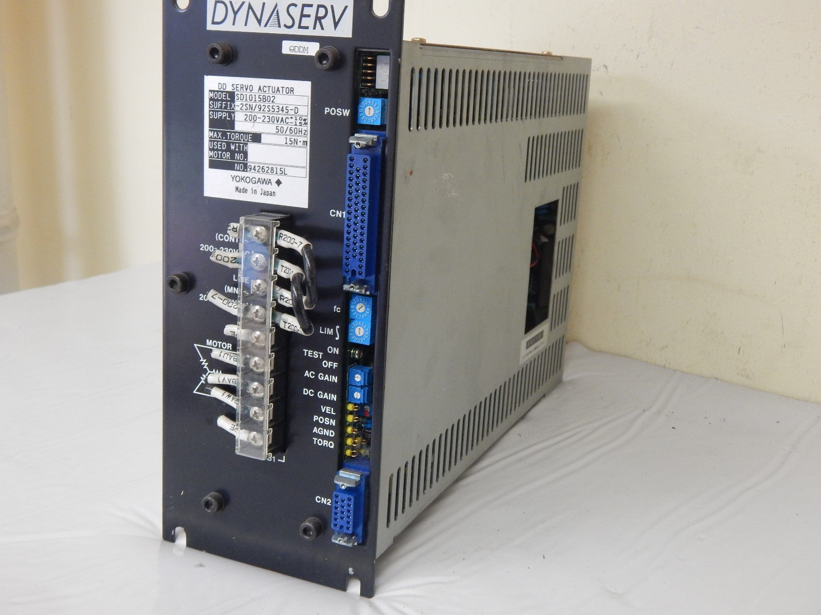 DYNASERV DD SERVO ACTUATOR   SD1015B02