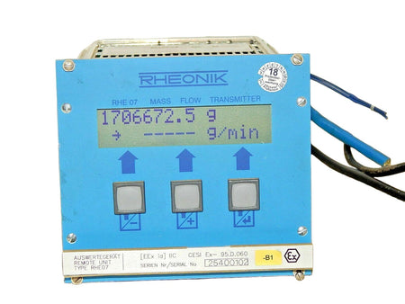 RHEONIK Auswertegerät // CESI EX-95.D.060 // RHE07 220V AC 50Hz used