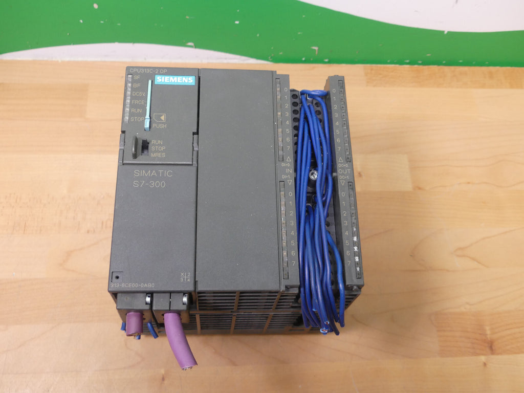 Siemens Simatic S7 6ES7 313-6CE00-0AB0 // 6ES7313-6CE00-0AB0 E-Stand: 1  used