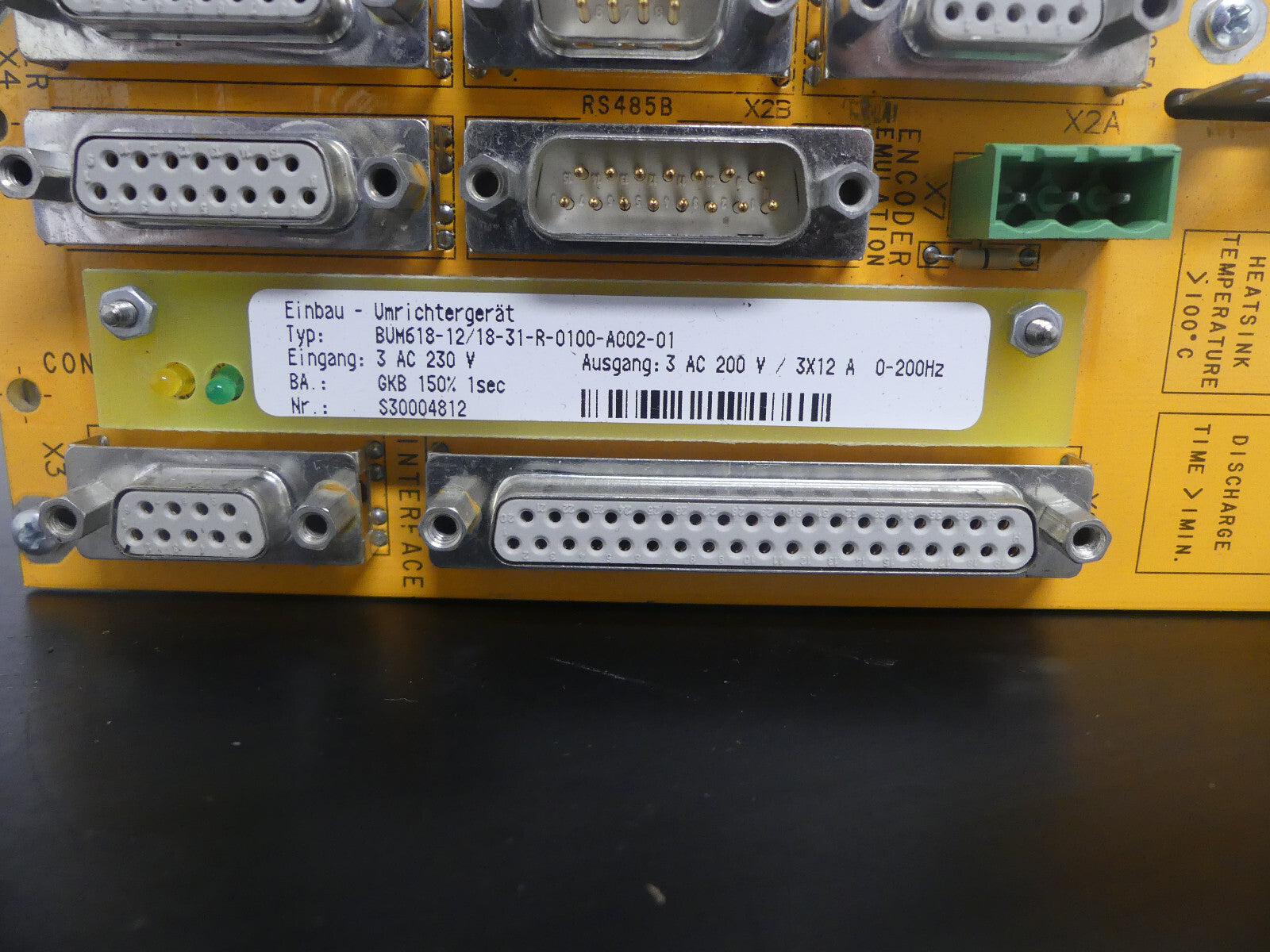 Baumüller BUM618-12/18-31-R-0000-A002-01