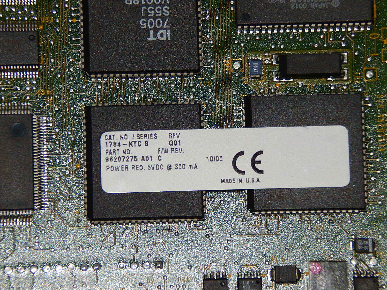 Allen-Bradley 1784KTC 1784 KTC Serie B 
