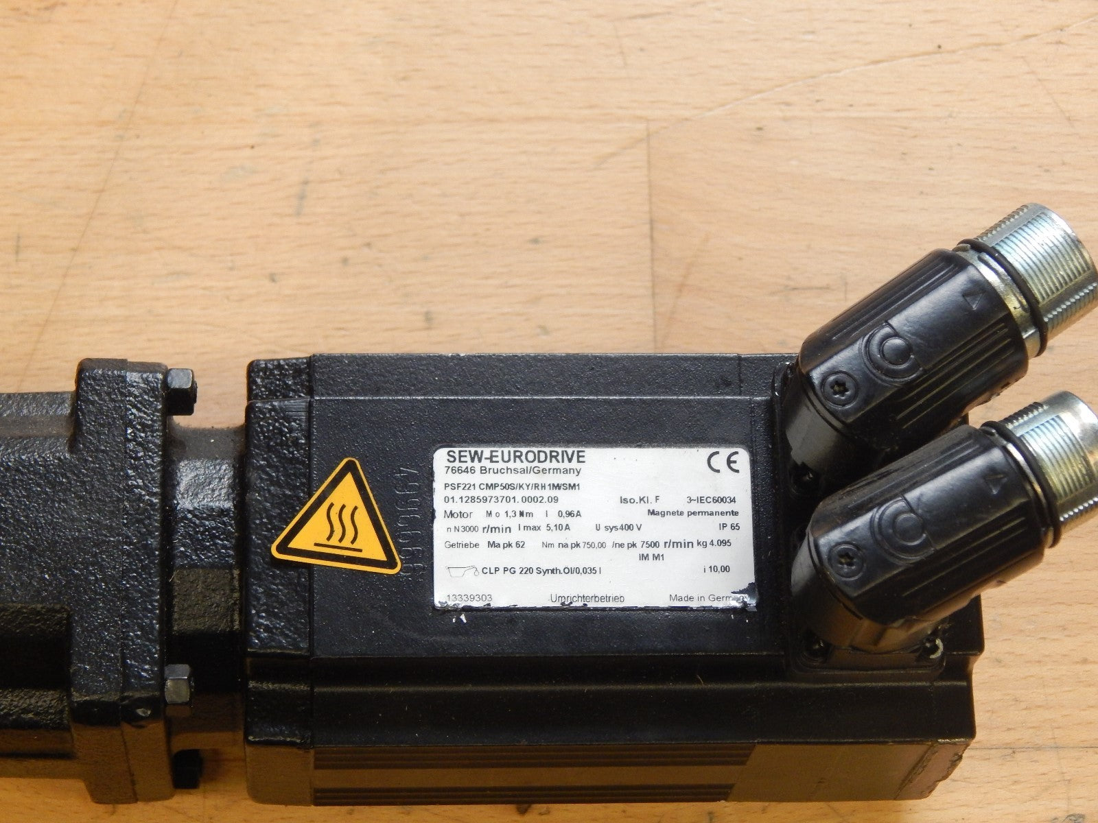 SEW Eurodrive Motor PSF221 CMP50S/KY/RH 1M/SM1  Used