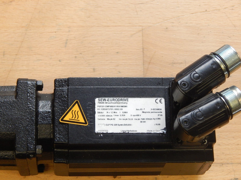 SEW Eurodrive Motor PSF221 CMP50S/KY/RH 1M/SM1  Used