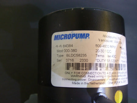 Micropump BLDC58235