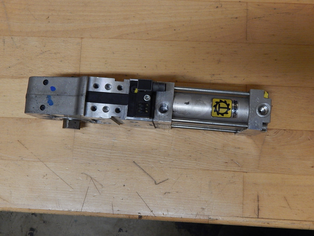 TUNKERS INC. PNEUMATIC POWER CLAMP V 63.1 BR2 A11 T12 (302175)