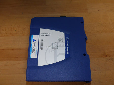 Hirschmann Spider II 8TX Rail Switch used