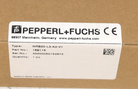 Pepperl Fuchs Sensor NRB20-L3-A2-V1