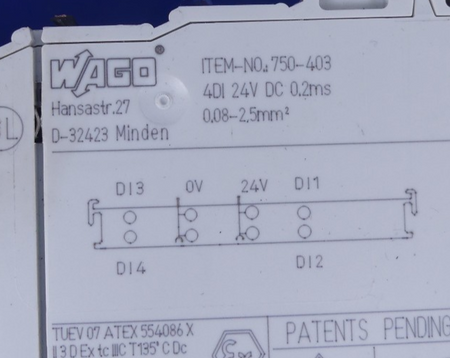 WAGO 750-403 3x
