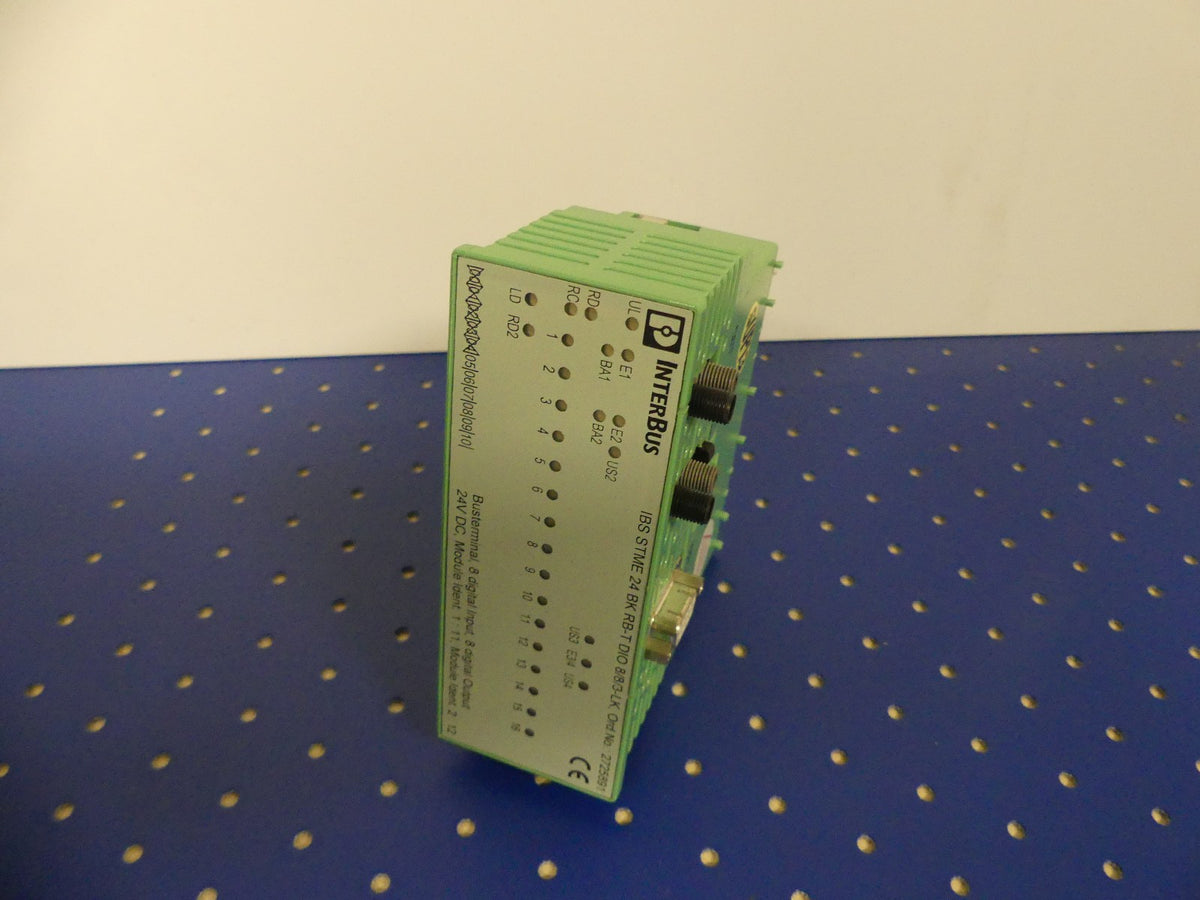 PHOENIX CONTACT INTERBUS IBS STME 24 BK RB-T DIO 8/8/3-LK, Ord. No.: 2725891