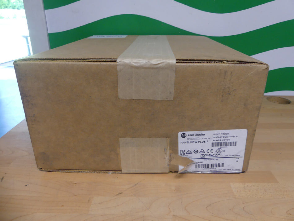 ALLEN-BRADLEY  2711P-T10C22D9P PanelView Plus 7 Color Touch 10 inch Ethernet DC