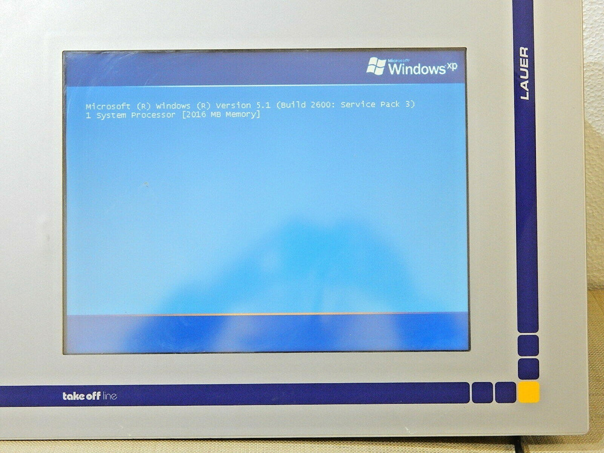  Lauer VPC take off line Industrie-PC Typ. EPC-PM-1500tc used