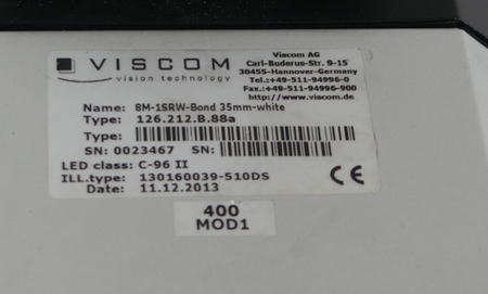 VISCOM 126.212.B.88A
