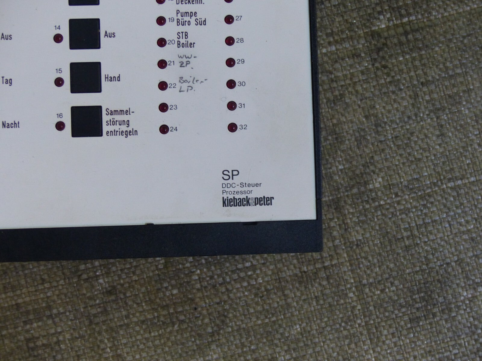 Kieback & Peter / MRP-DDC / Steuerprozessor