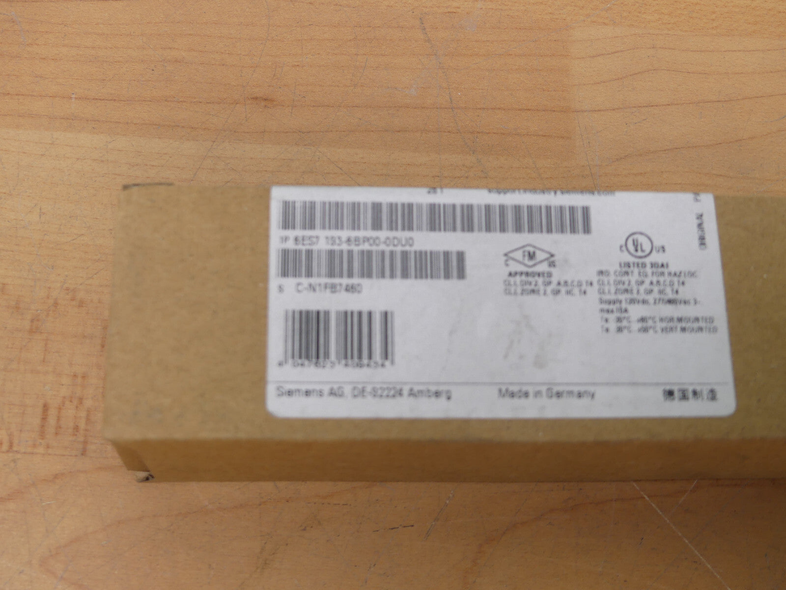 Siemens Simatic S7 6ES7 193-6BP00-0DU0 ET200SP