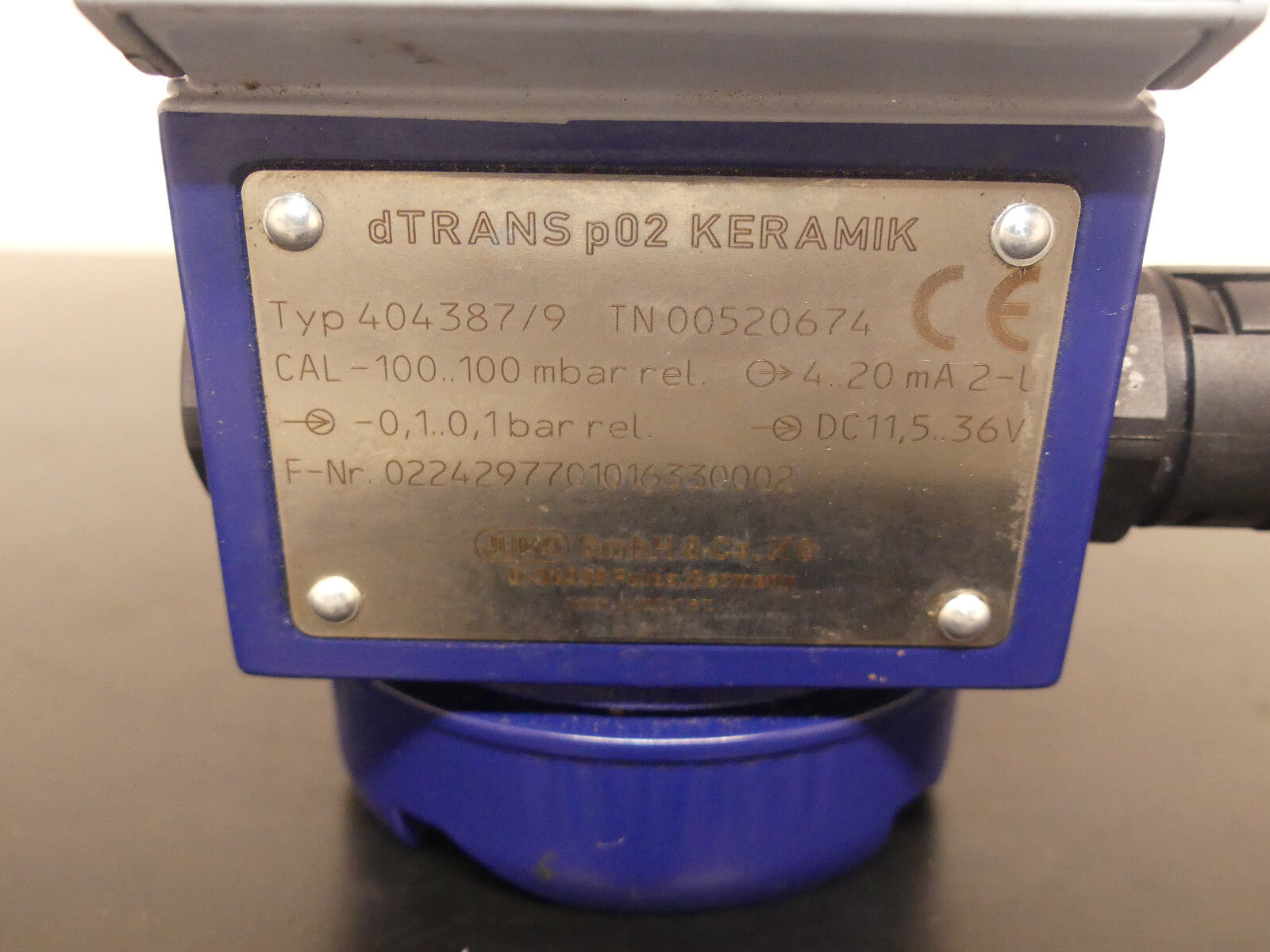 JUMO 404387/9 used s.Bilder
