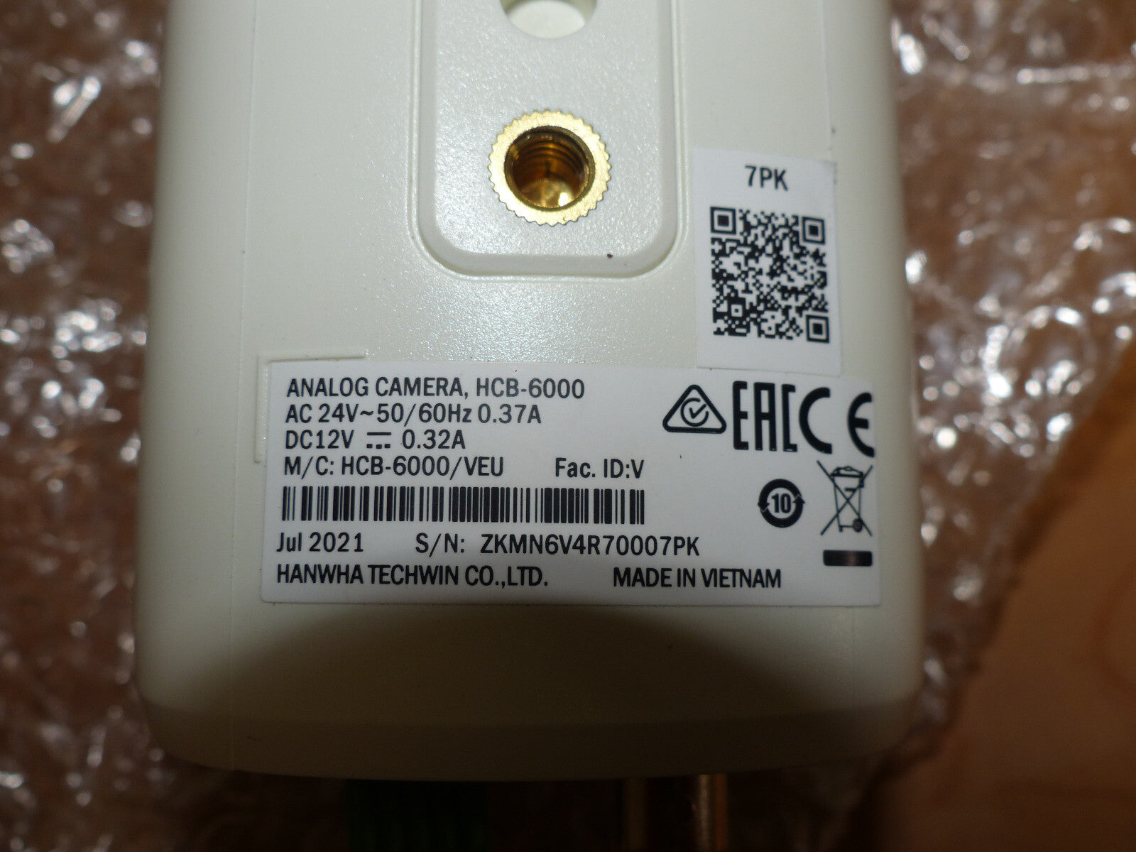 Wisenet HCB-6000 newewertig