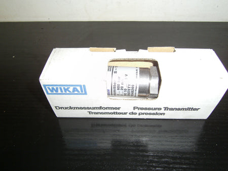 Wika Durchmeßumformer Pressure Tranmitters 891.23.510  0....40 bar OVP