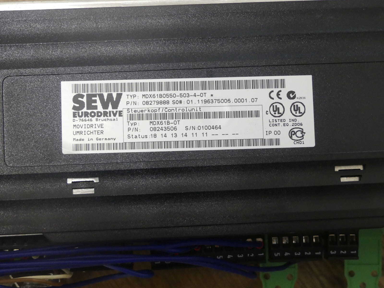 SEW MDX61B0550-503-4-0T