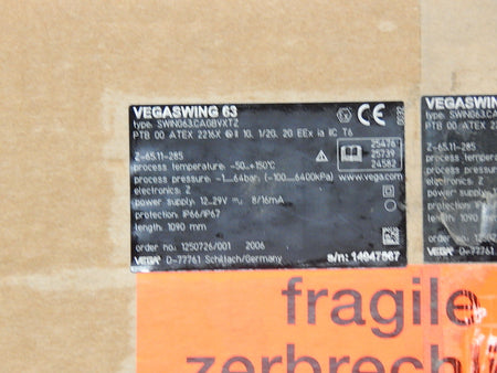 VEGA VEGASWING 63 SWING63.CAGBVXTZ Unbenutzt