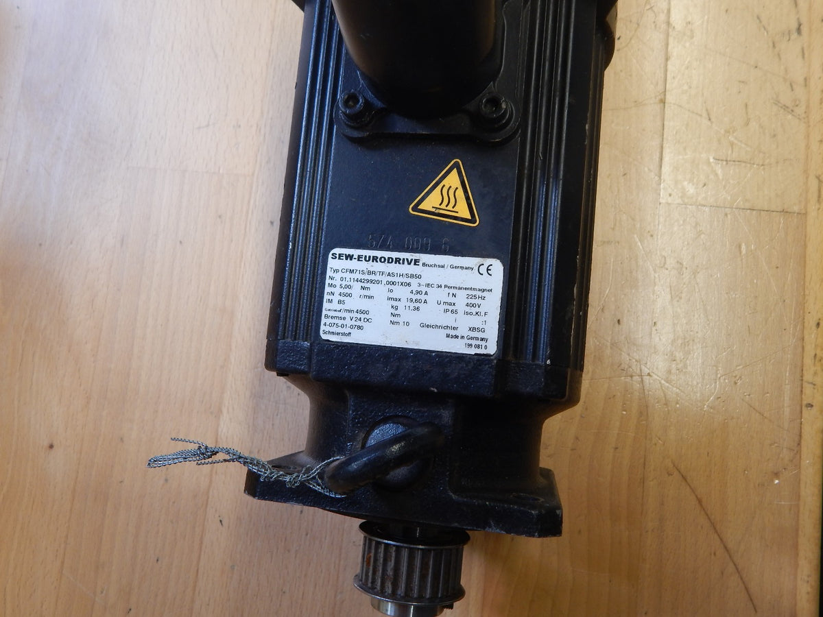 SEW EURODRIVE CFM71S/BR/TF/AS1H/SB50 Servomotor CFM71S Motor 