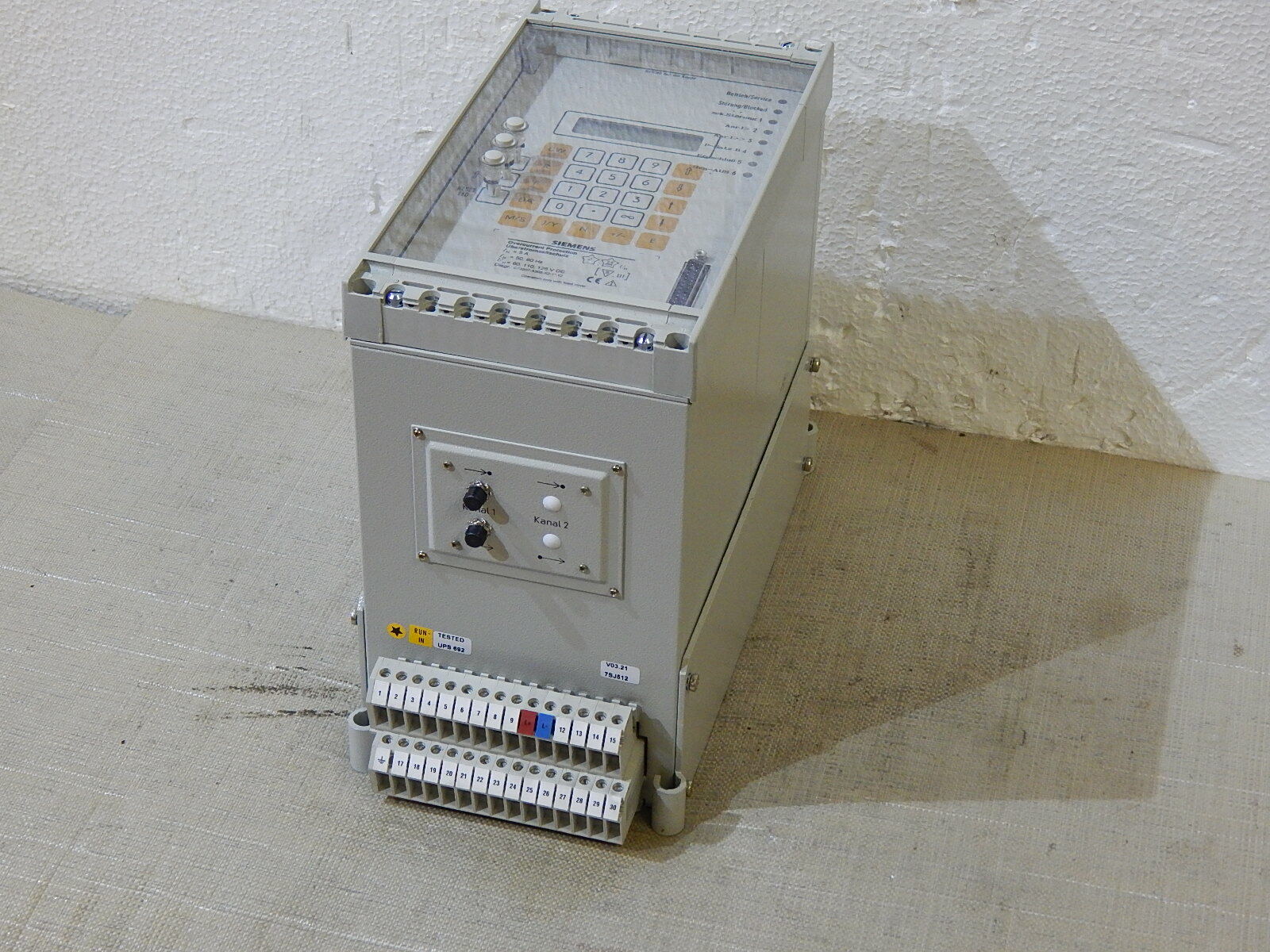  Siemens 7SJ5125-4BA03-0CA0/GG Überstromzeitschutz  neu ohne OVP