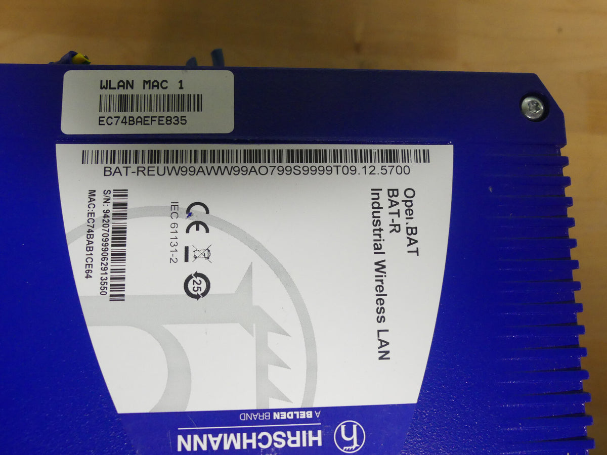 HIRSCHMANN  BAT:REUW99AVVVV99AO799S9999T09.12.5700 used s.Bilder