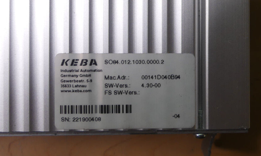 KEBA SO84:012:1030:0000:2